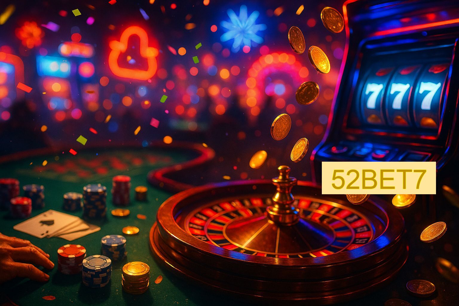 Jogos emocionantes no 52BET7